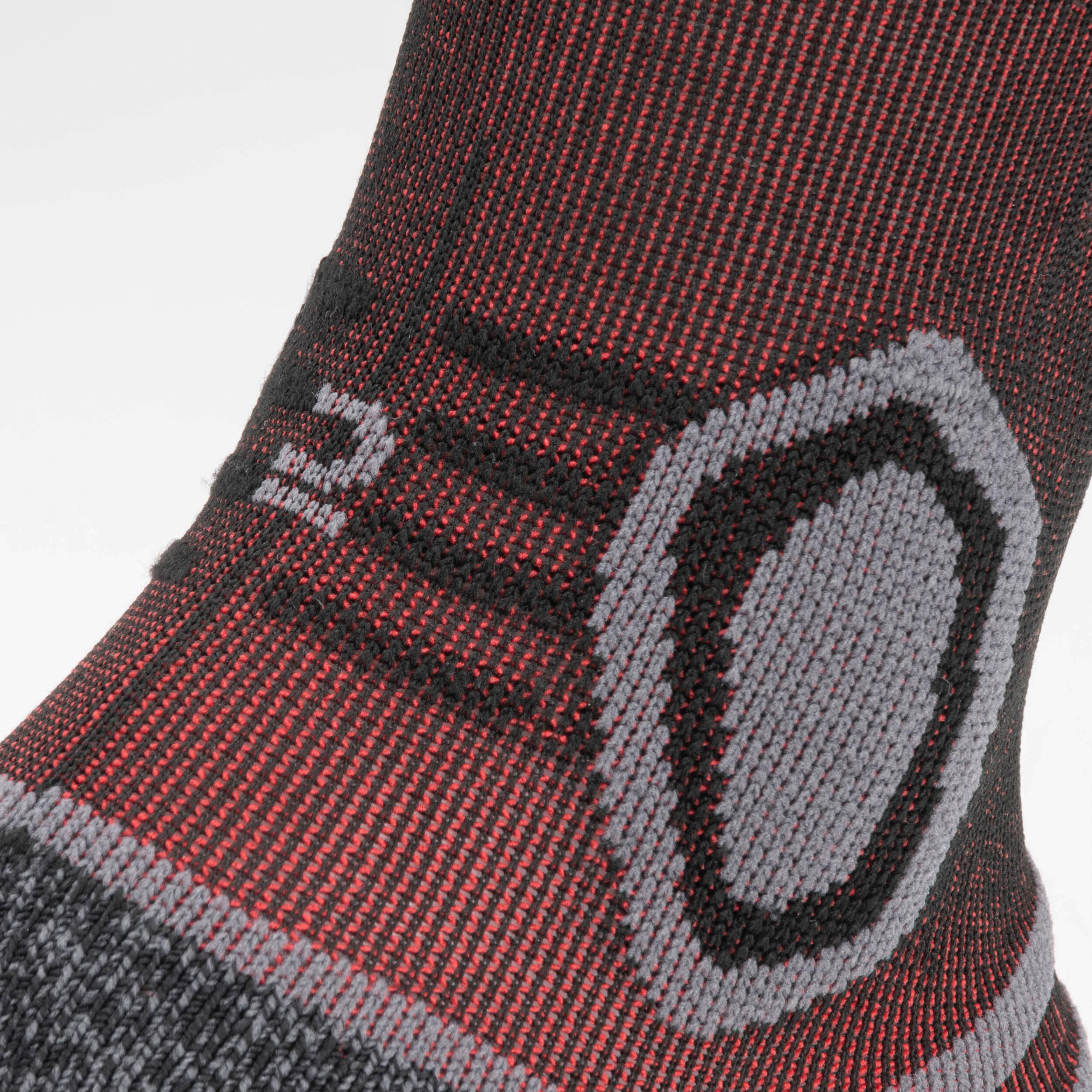 Adult Mid-High Rugby Socks R520 - Black 5/7