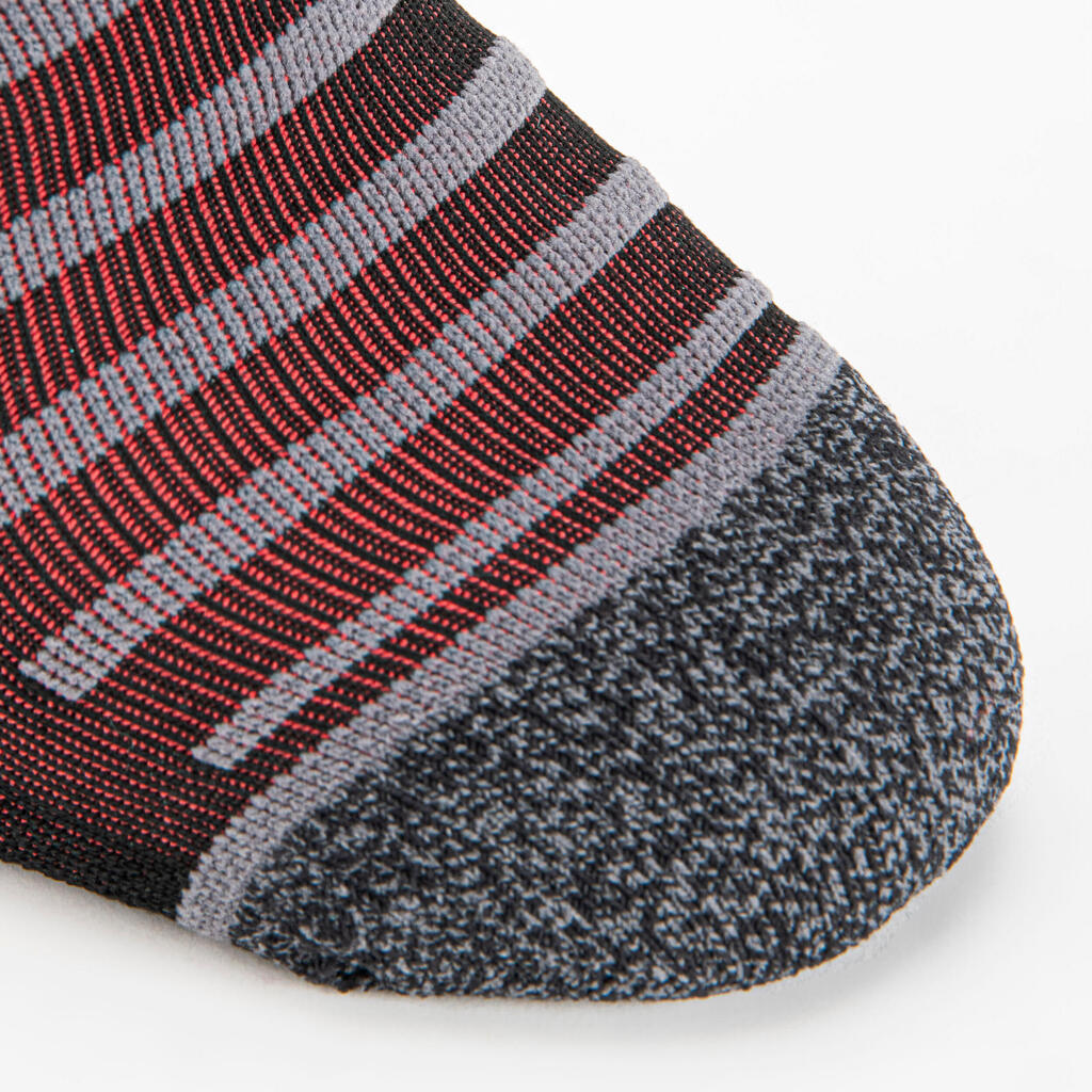 Ponožky na ragby R520 stredne vysoké čierne