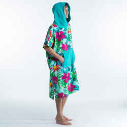 ADULT SURF PONCHO 500 Print - Bora