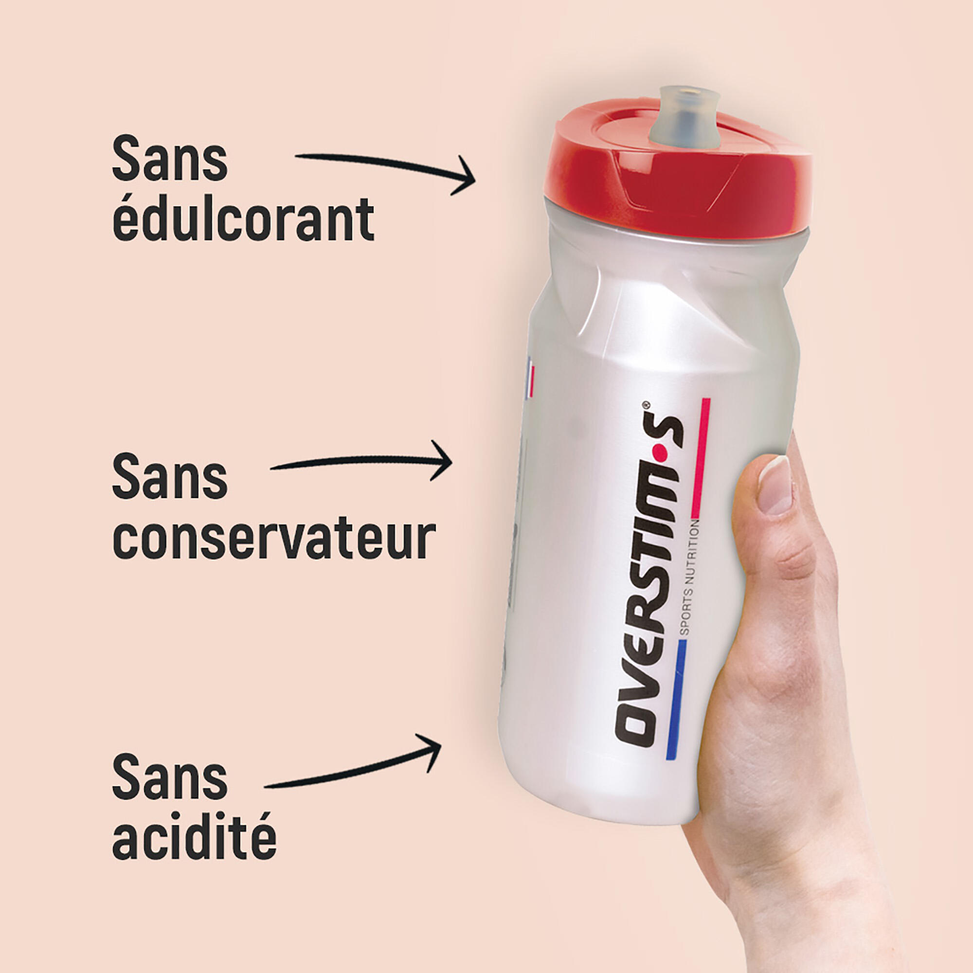 Boisson électrolytes Fruits rouges (zéro calorie) - étui 10 sachets x 8 g 2/8