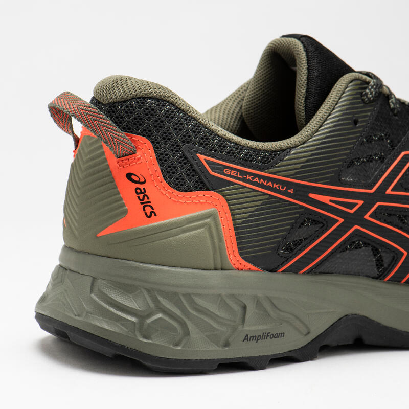 CHAUSSURE DE TRAIL HOMME ASICS GEL KANAKU 4 BLACK CHEERY TOMATO