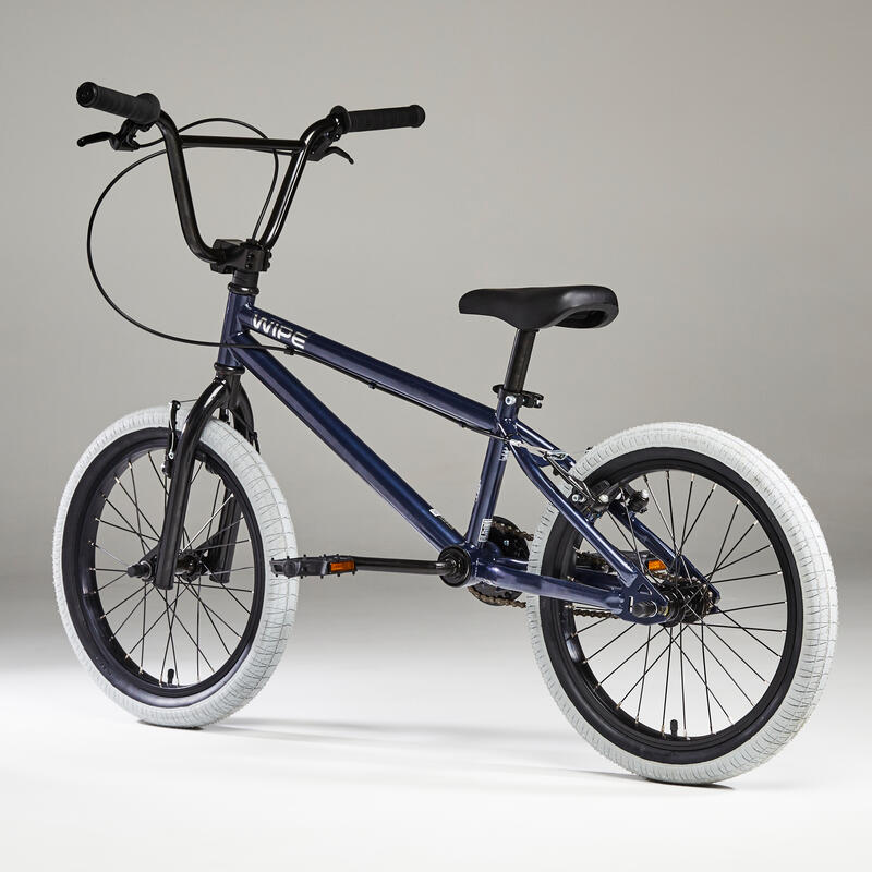 Bicicletă BMX 18" wipe 500 7-9 ani