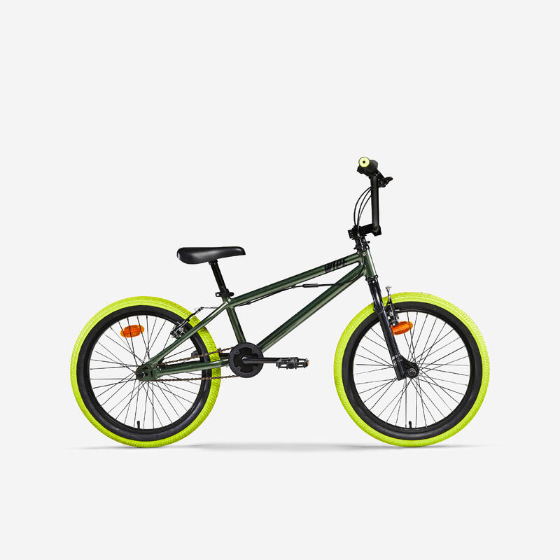 BMX ENFANT 20" WIPE 500 VERT 9-14 ANS