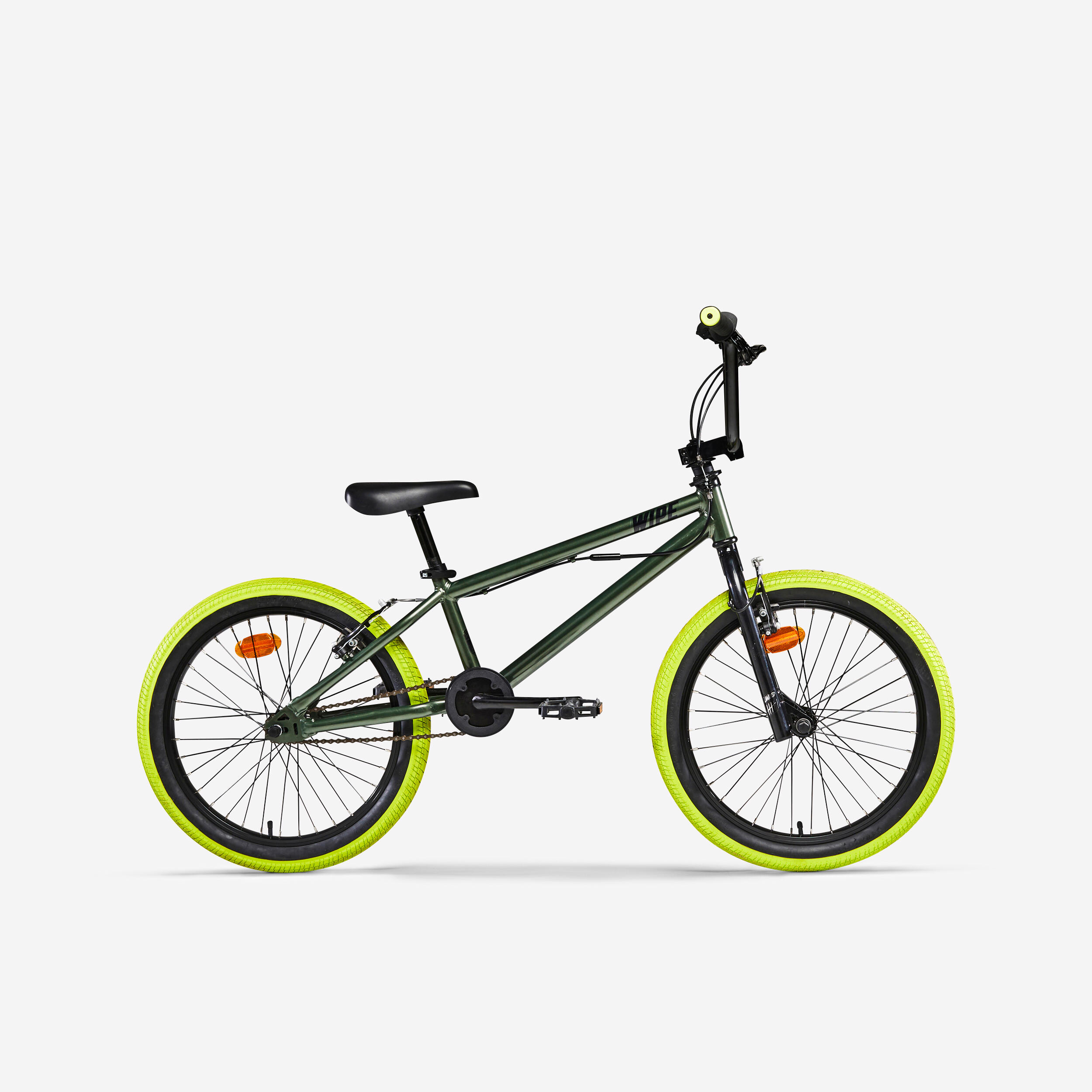 BMX BAMBINO 20" WIPE 500 VERDE 9-14 ANNI