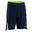 SHORT DE FOOTBALL ENFANT CLR JR BLEU ET JAUNE FLUO