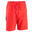 Kids' Football Shorts Viralto Solo - Neon Red