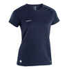 Majica kratkih rukava za nogomet Viralto za djevojčice plava