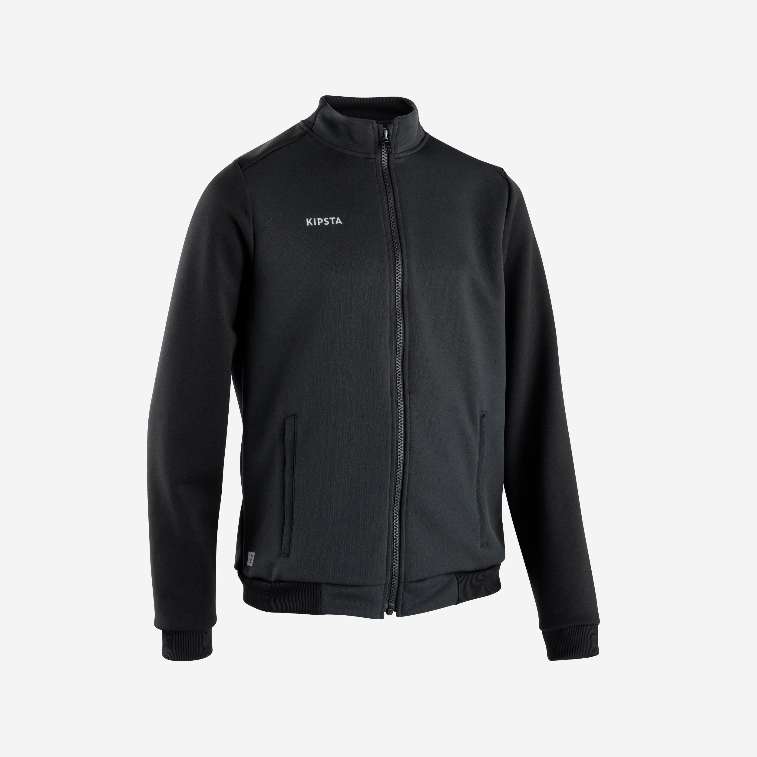 Football Training Jacket Essential - Black & Grey KIPSTA | Decathlon