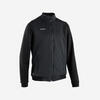 Veste de football d'entrainement ESSENTIAL noire et grise