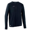 Voetbalshirt met lange mouwen kinderen Viralto Club marineblauw