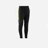 Kids' Football Bottoms Viralto Solo - Black/Neon Yellow.