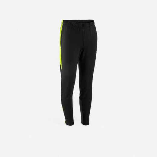 
      Pantalon de football VIRALTO SOLO noir et jaune fluo.
  