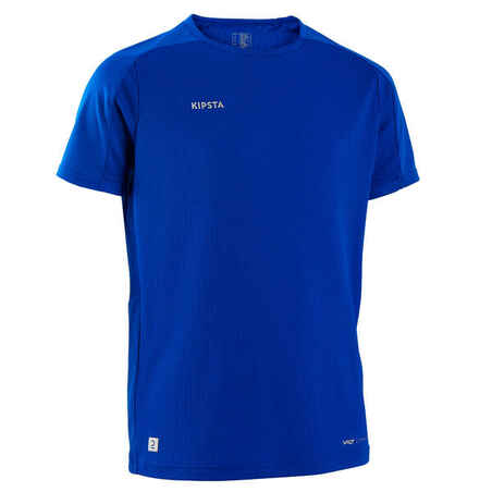 Vaikiški trumparankoviai futbolo marškinėliai „Viralto Club“, mėlyni