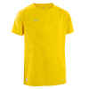 Detský futbalový dres s krátkym rukávom Viralto Club žltý