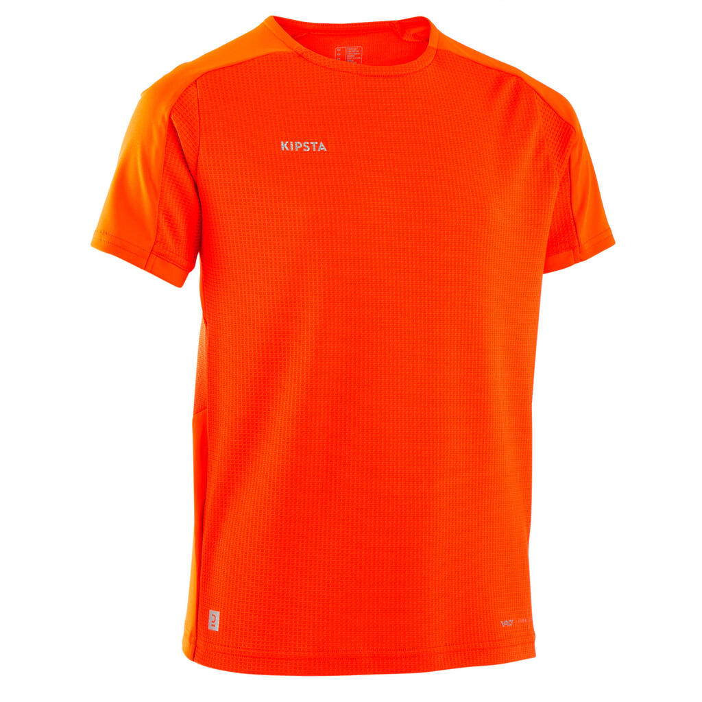 Kids' short-sleeved football shirt viralto club - orange