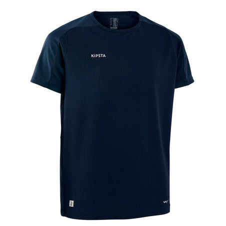 Vaikiški trumparankoviai futbolo marškinėliai „Viralto Club“, tamsiai mėlyni