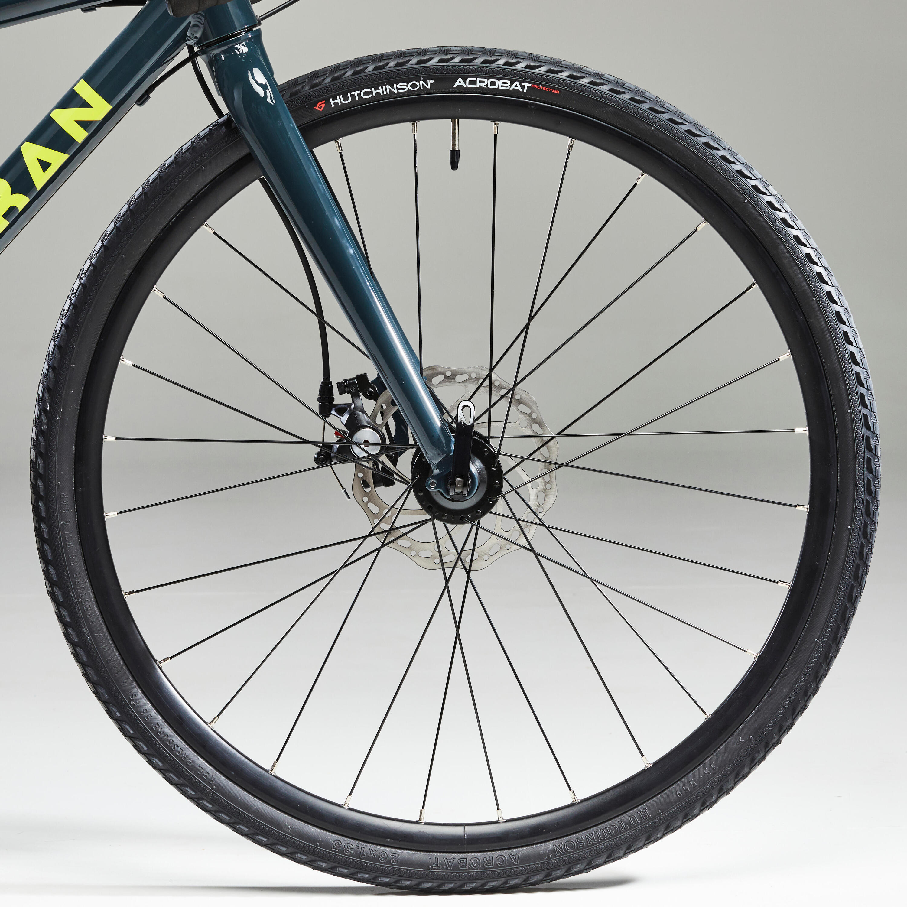 Vélo gravel enfant 26" grvl 520 vert 9-12 ans 11/29