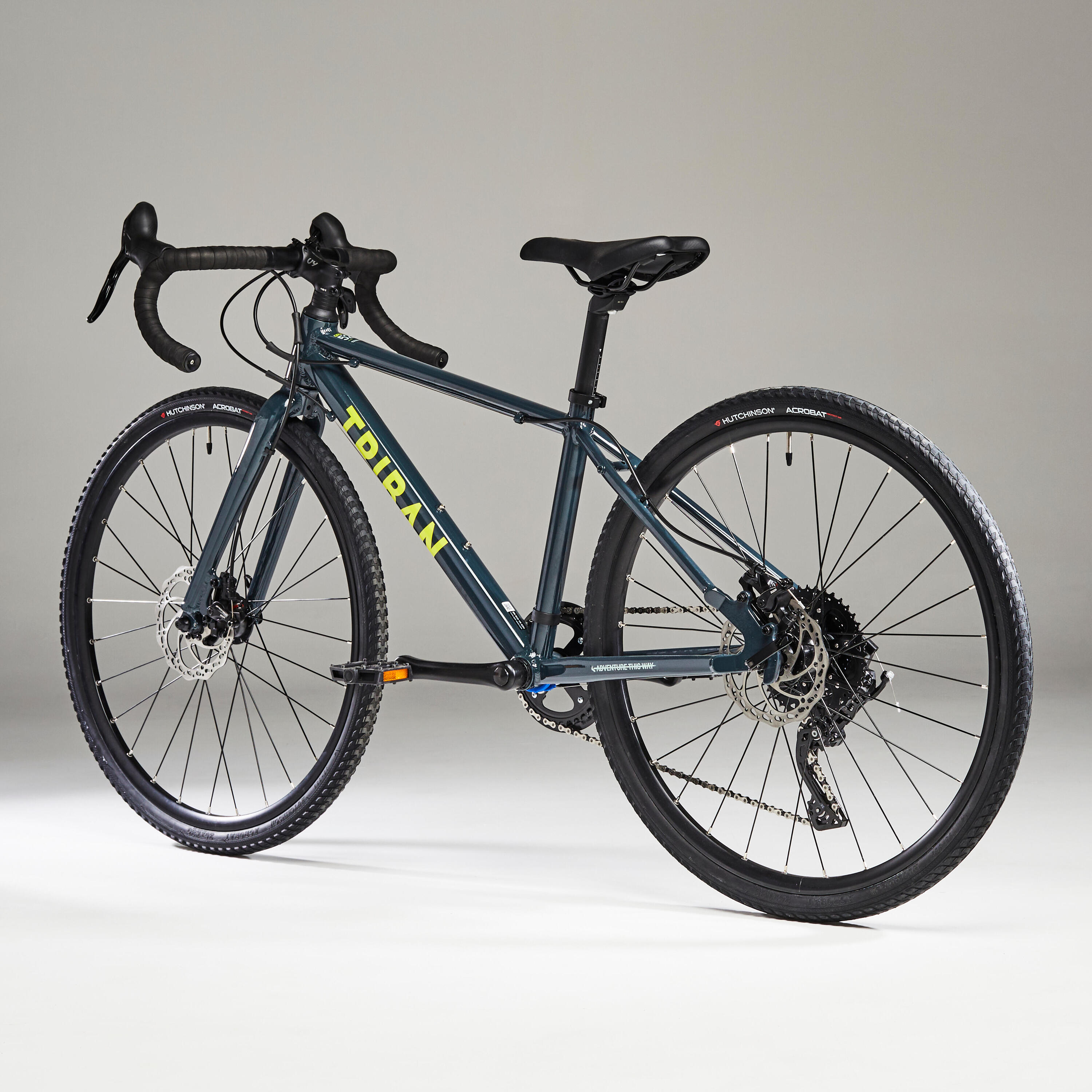 Vélo gravel enfant 26" grvl 520 vert 9-12 ans 2/29