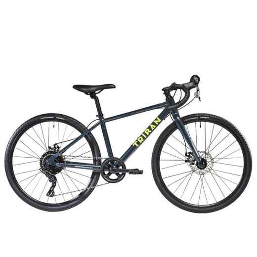 
      Kids' 26" 9-12 Years Gravel Bike 520 - Green
  