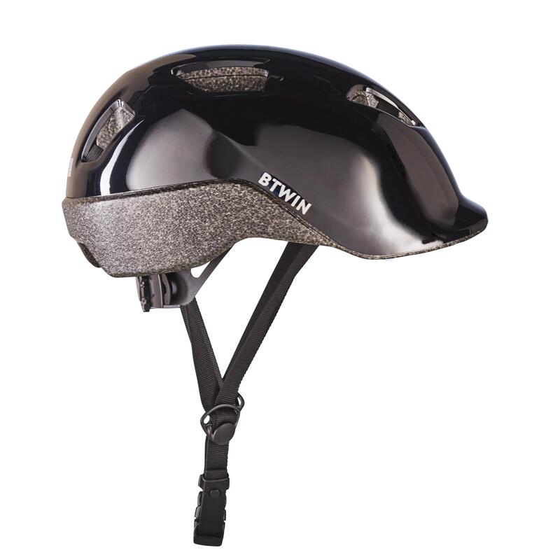 Casco bici bambino 100 nero