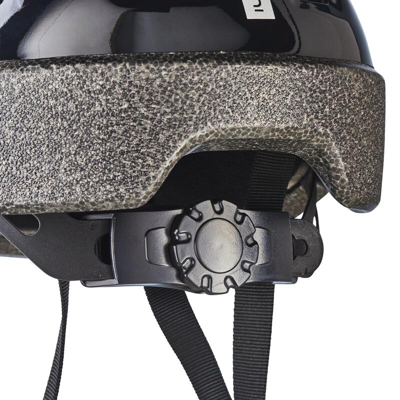Casco bicicleta niños Btwin 100 negro
