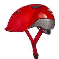 Casco bicicleta niños Btwin 500 rojo