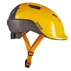 Casco bicicleta urbana adulto Btwin 500 amarillo - Decathlon