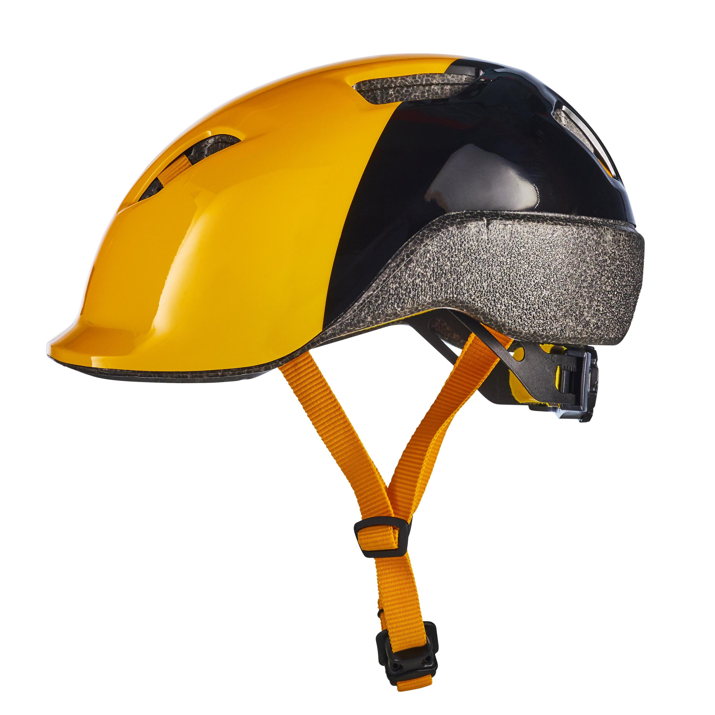 Casco Ciclismo 500 Niños Amarillo 5/9