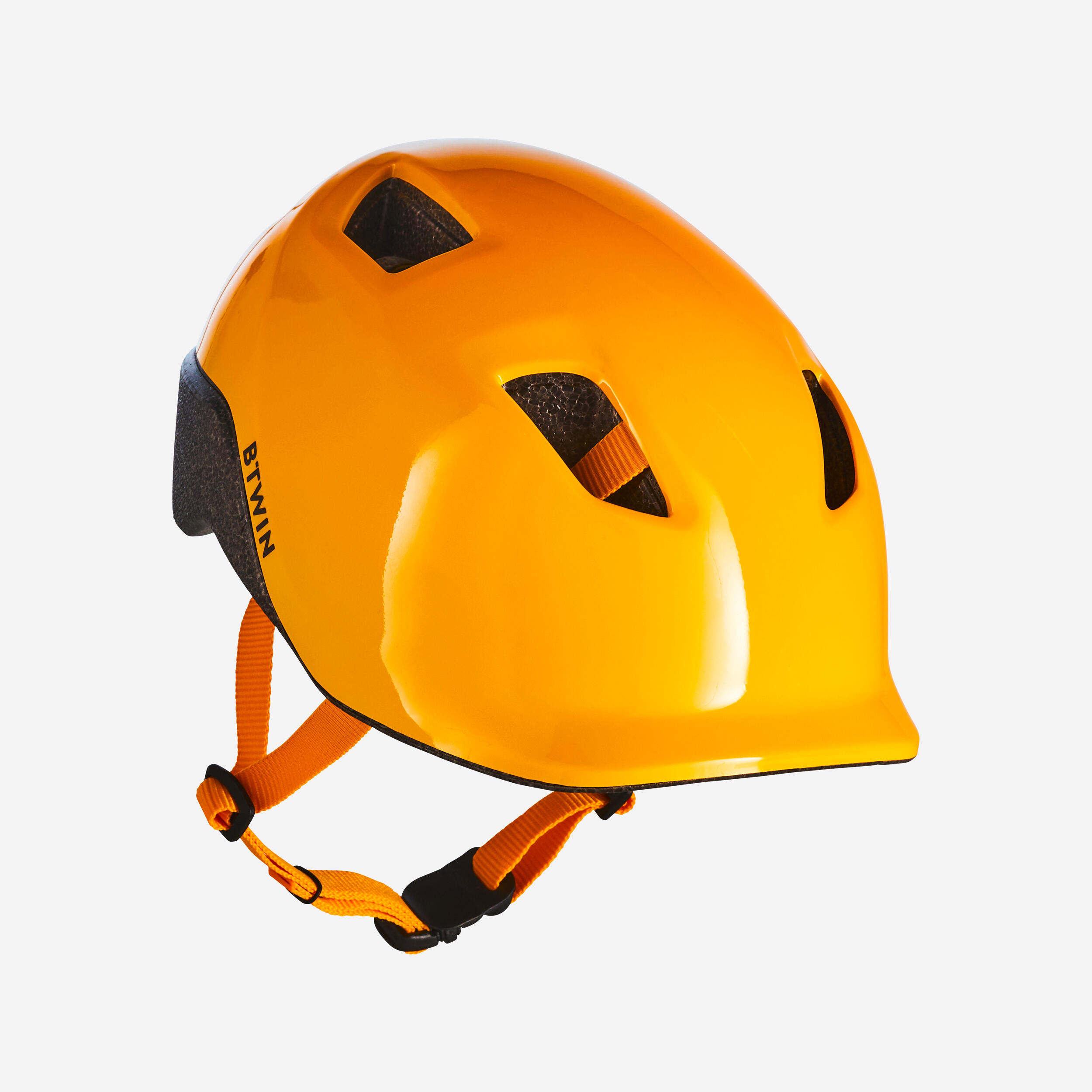 BTWIN Kids' Bike Helmet 500 - Yellow