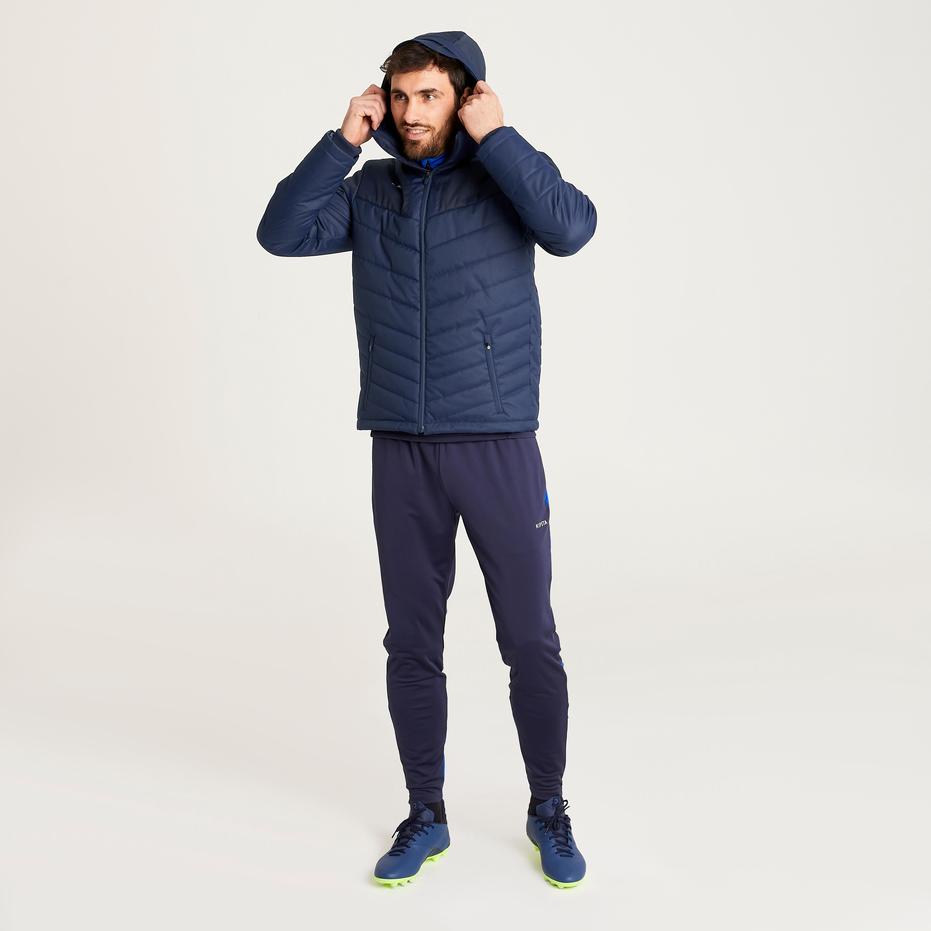 SR SHORT SOCCER JACKET NAVY BLUE