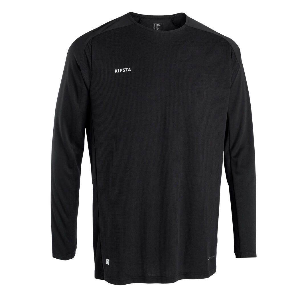 Long-sleeved football shirt viralto club - black