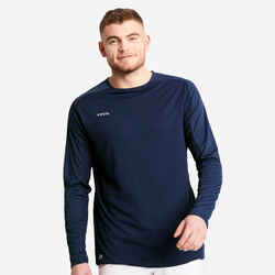 Long-Sleeved Football Shirt Viralto Club - Navy Blue