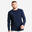 Voetbalshirt met lange mouwen Viralto Club marineblauw