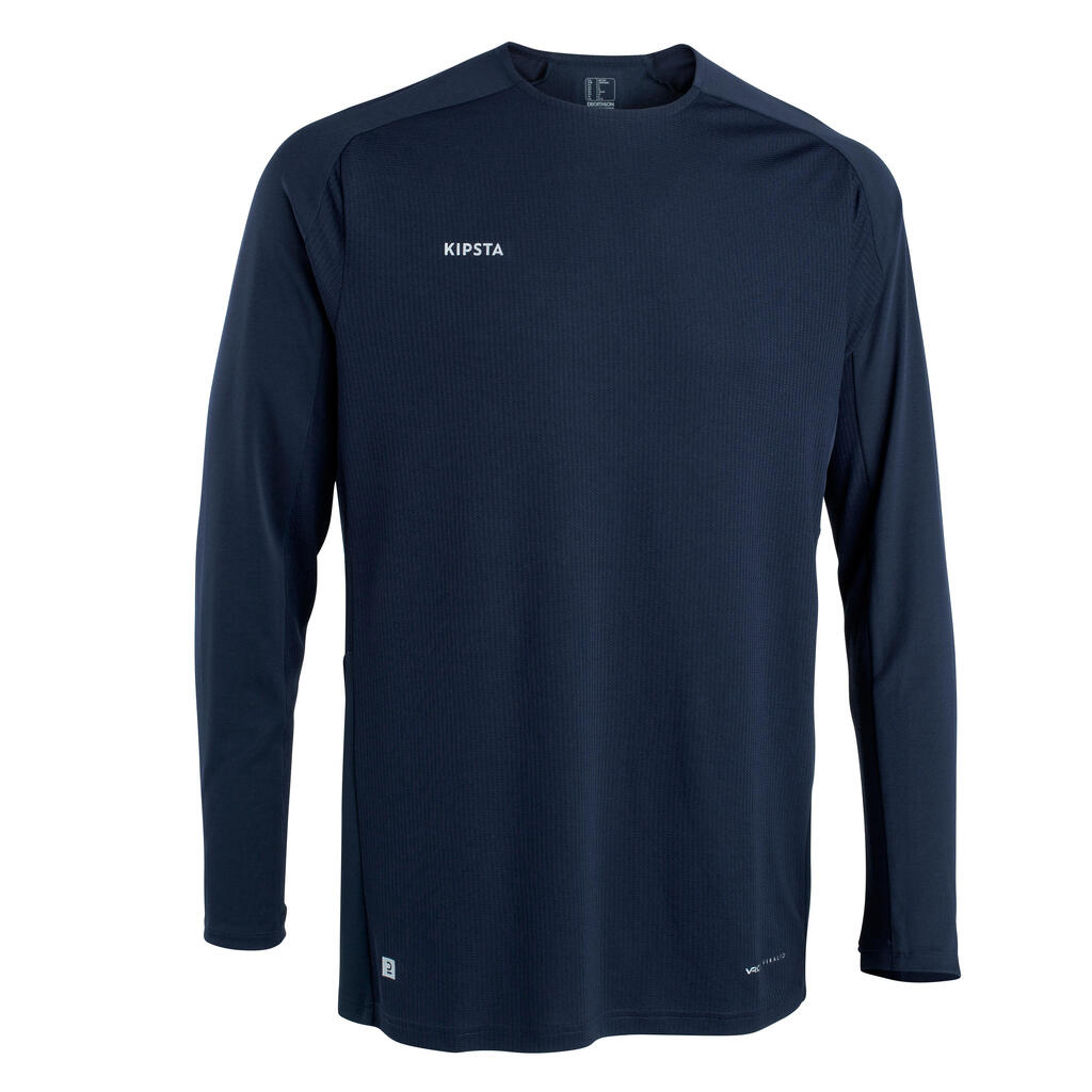 Long-sleeved football shirt viralto club - navy blue