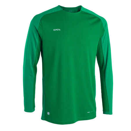 Futbolo marškinėliai ilgomis rankovėmis „Viralto Club“, žali