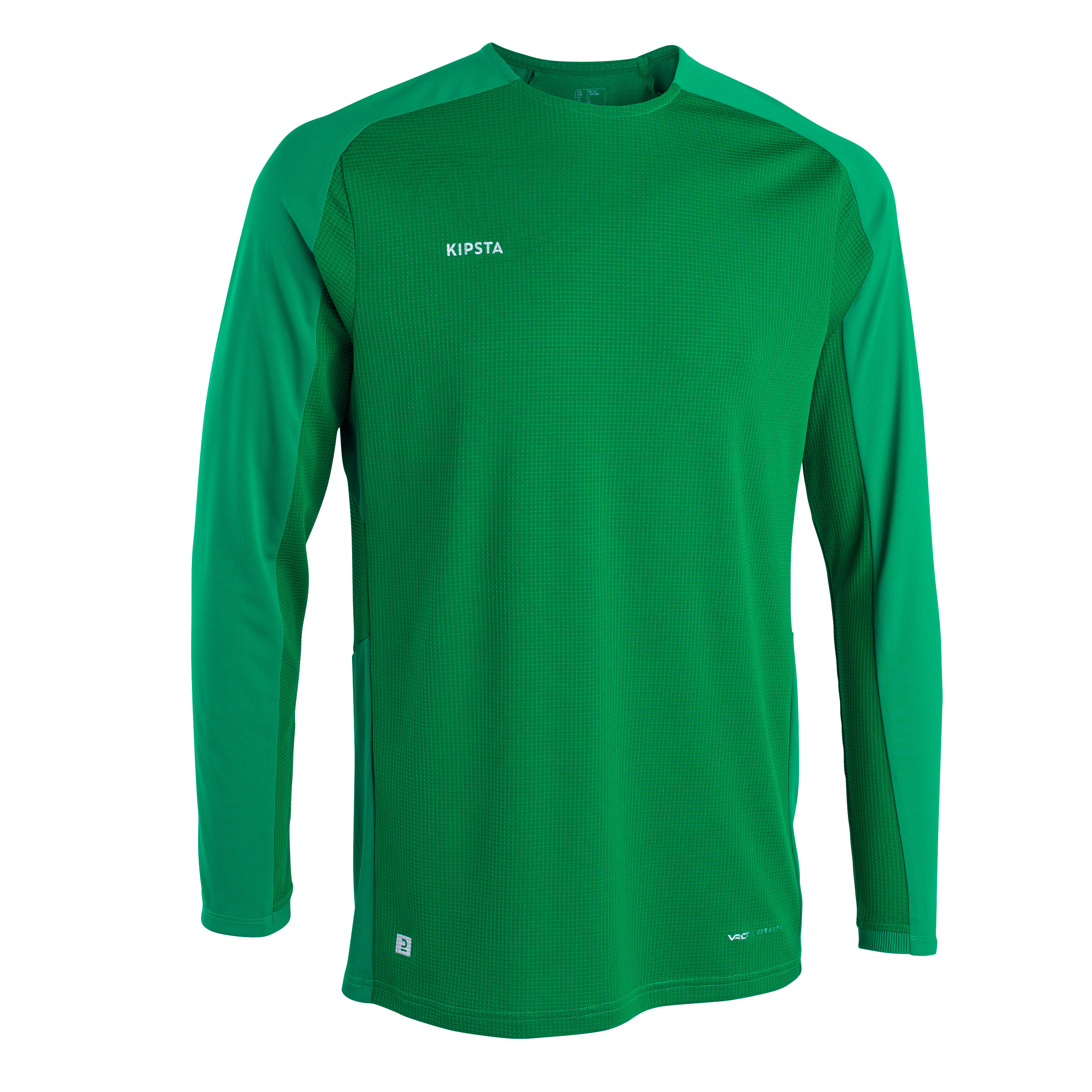 KIPSTA Long-Sleeved Football Shirt Viralto Club - Green