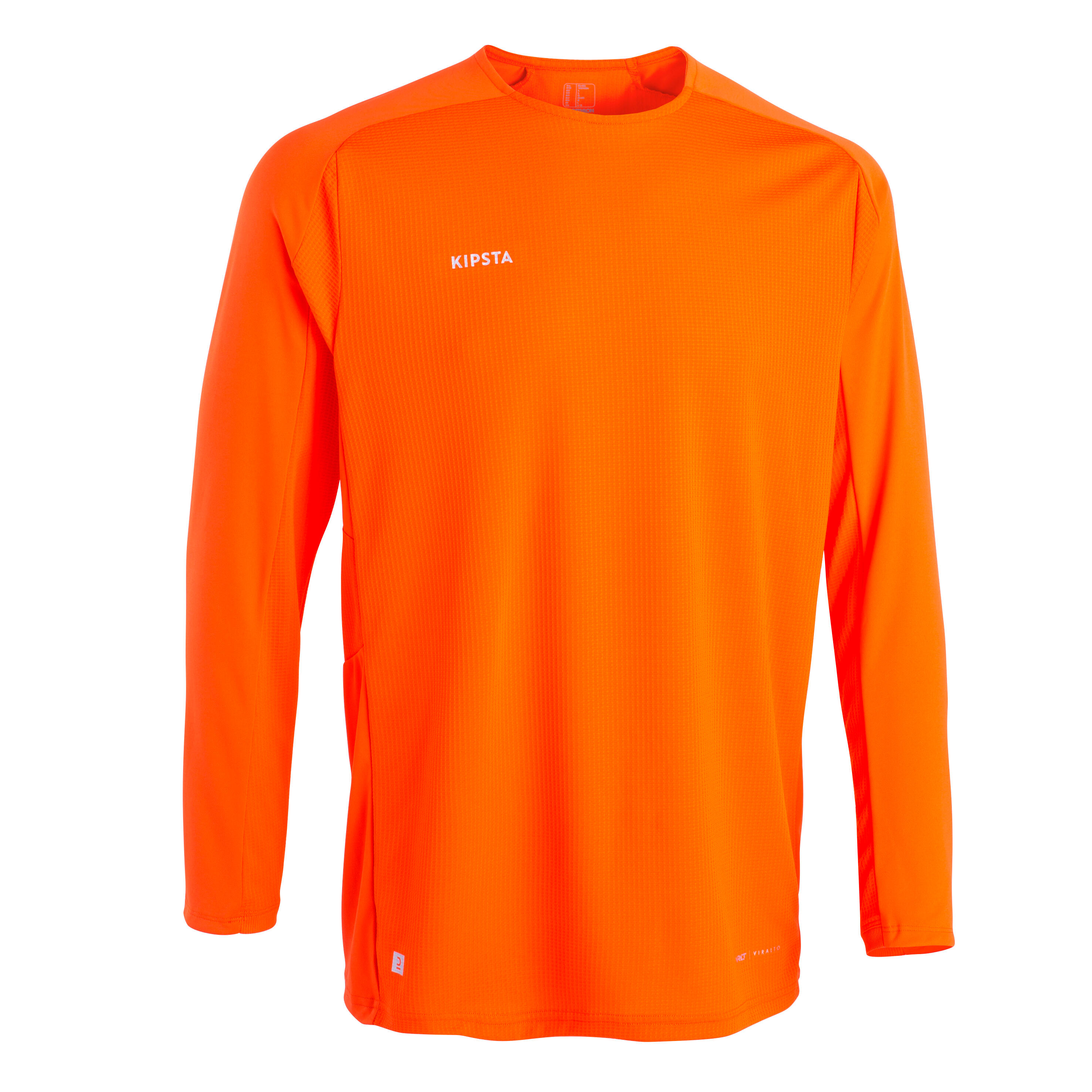 KIPSTA Long-Sleeved Football Shirt Viralto Club - Orange