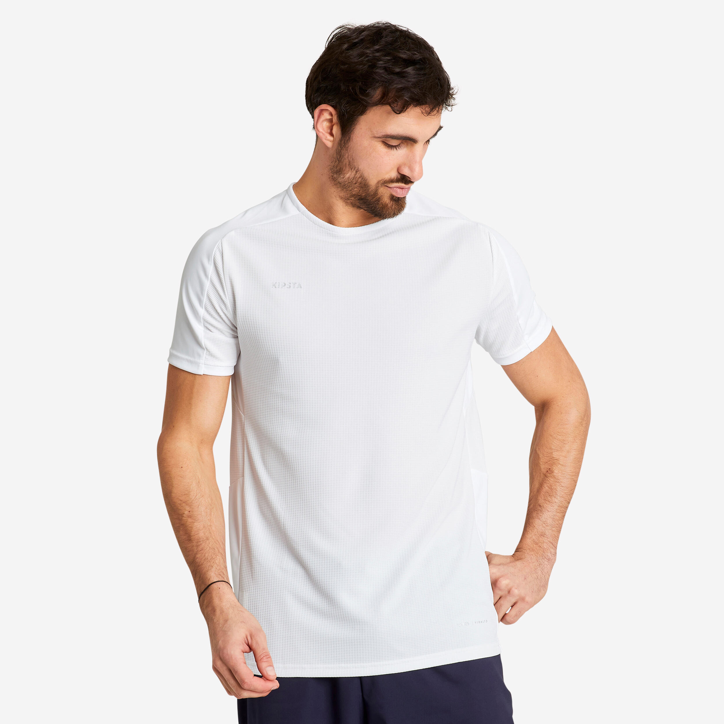 VIRALTO CLUB SHORT-SLEEVED SOCCER JERSEY WHITE