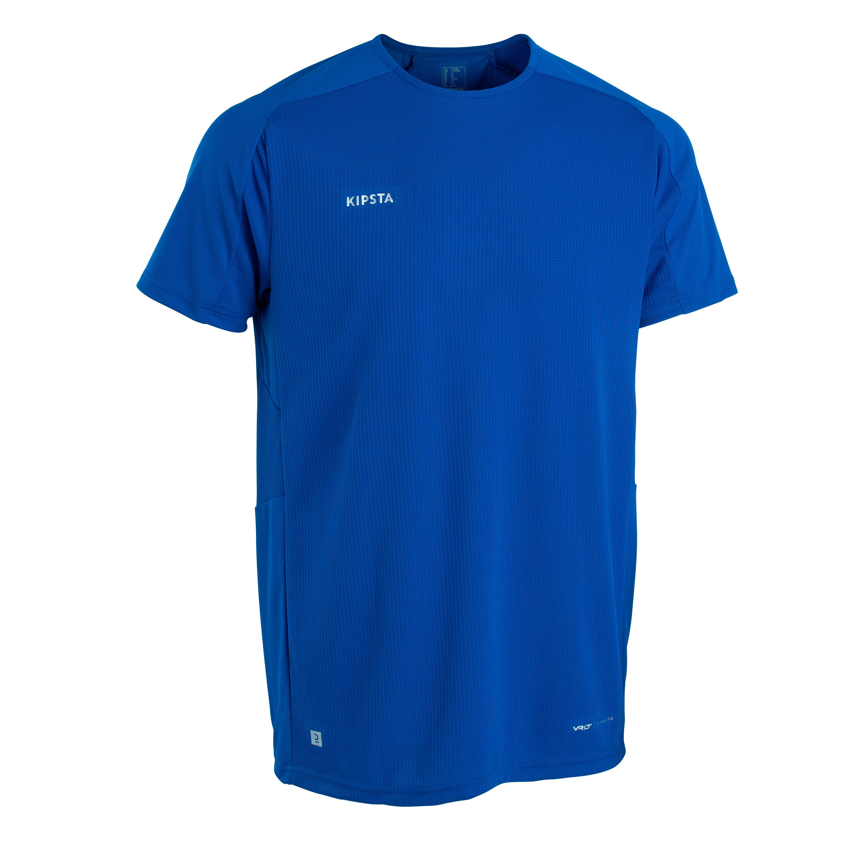 Camiseta de fútbol manga corta Adulto Kipsta Viralto  Club azul 8/10