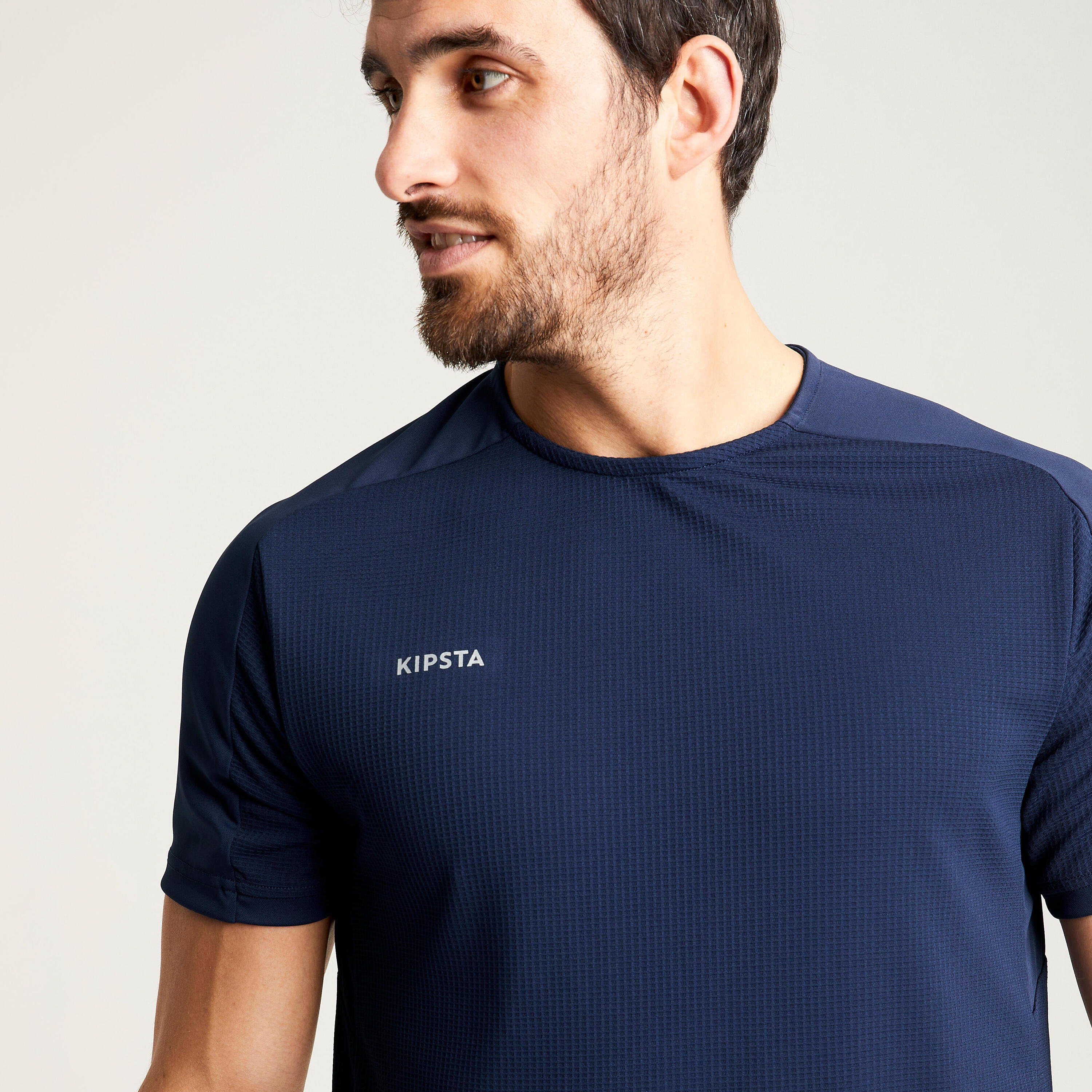 Short-Sleeved Football Shirt Viralto Club - Navy Blue 4/9
