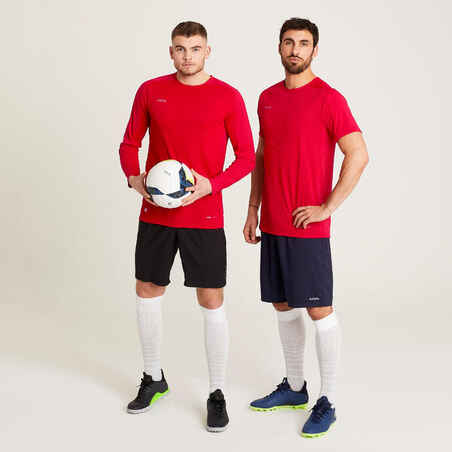 Futbolo marškinėliai ilgomis rankovėmis „Viralto Club“, raudoni