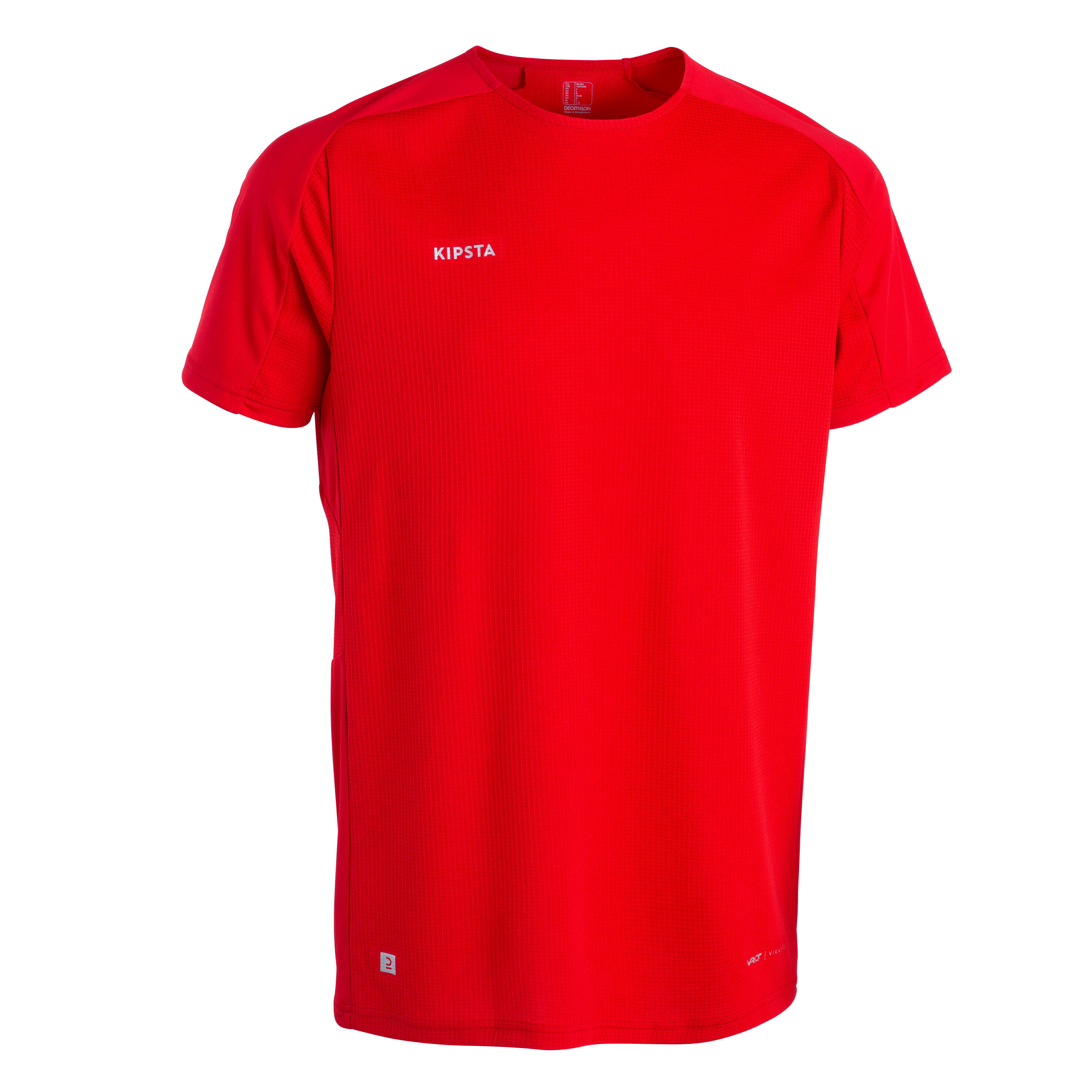 KIPSTA Short-Sleeved Football Shirt Viralto Club - Red