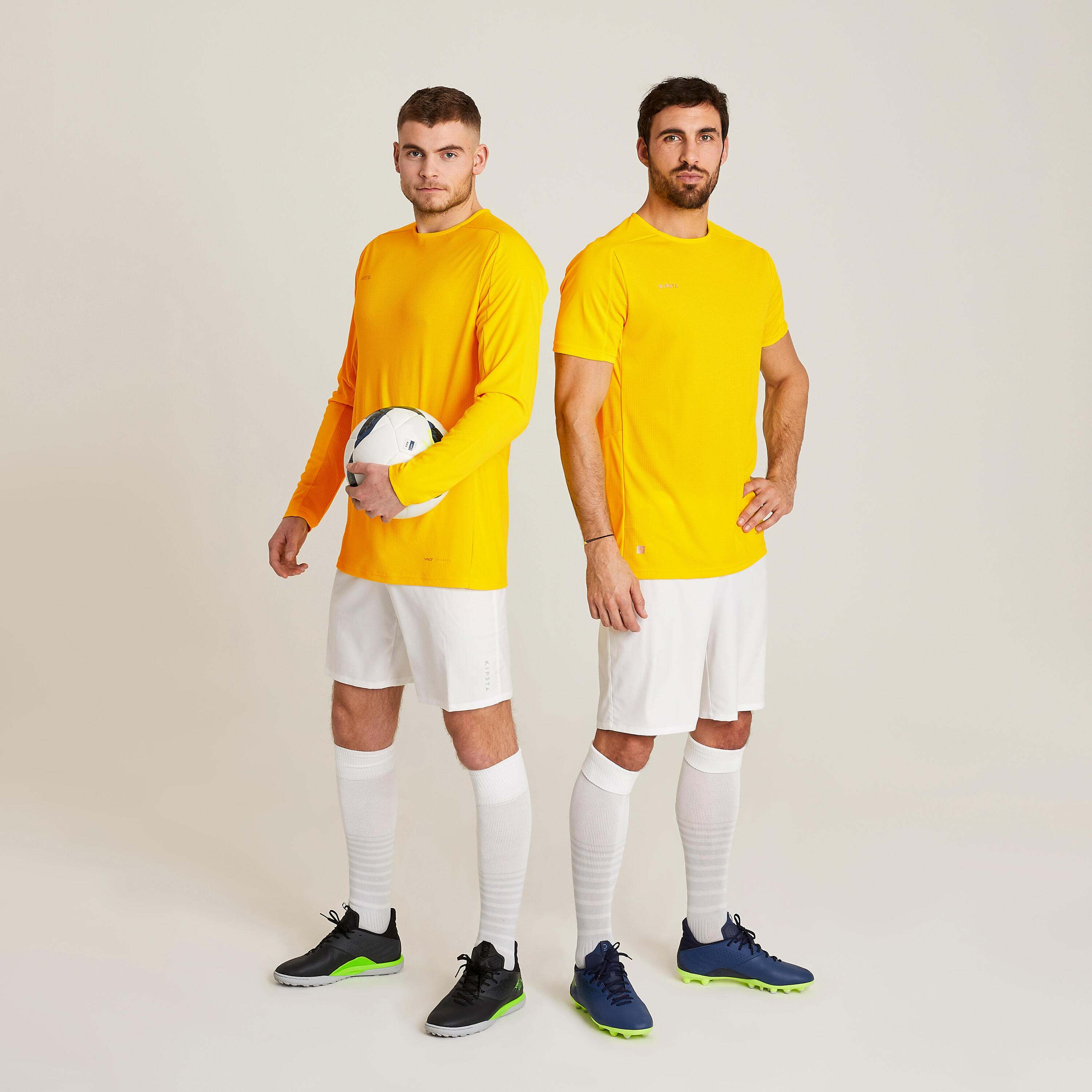 Long-Sleeved Football Shirt Viralto Club - Yellow 5/5