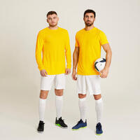 Žuta majica kratkih rukava za fudbal VIRALTO CLUB 