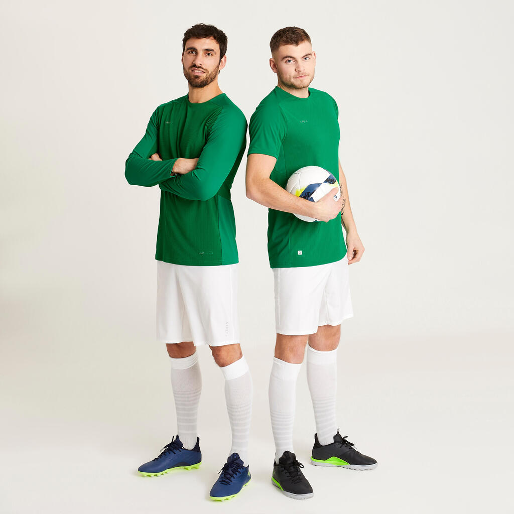 Short-Sleeved Football Shirt Viralto PXL - Green & Black 