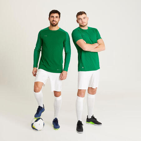 Zelena majica kratkih rukava za fudbal VIRALTO CLUB