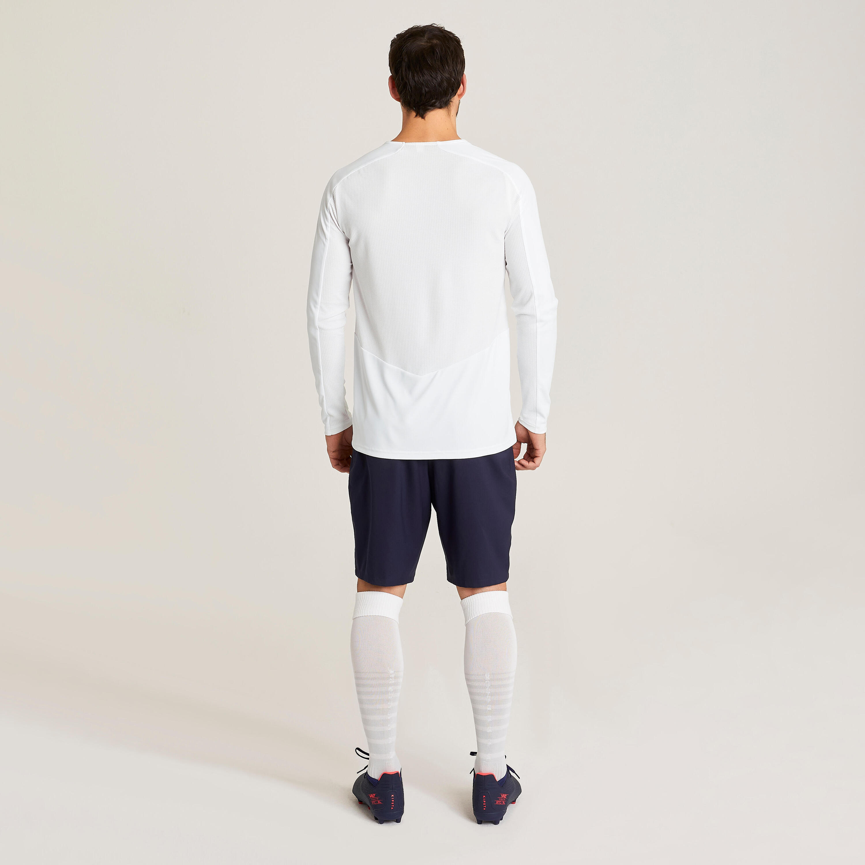 Long-Sleeved Football Shirt Viralto Club - White 5/5