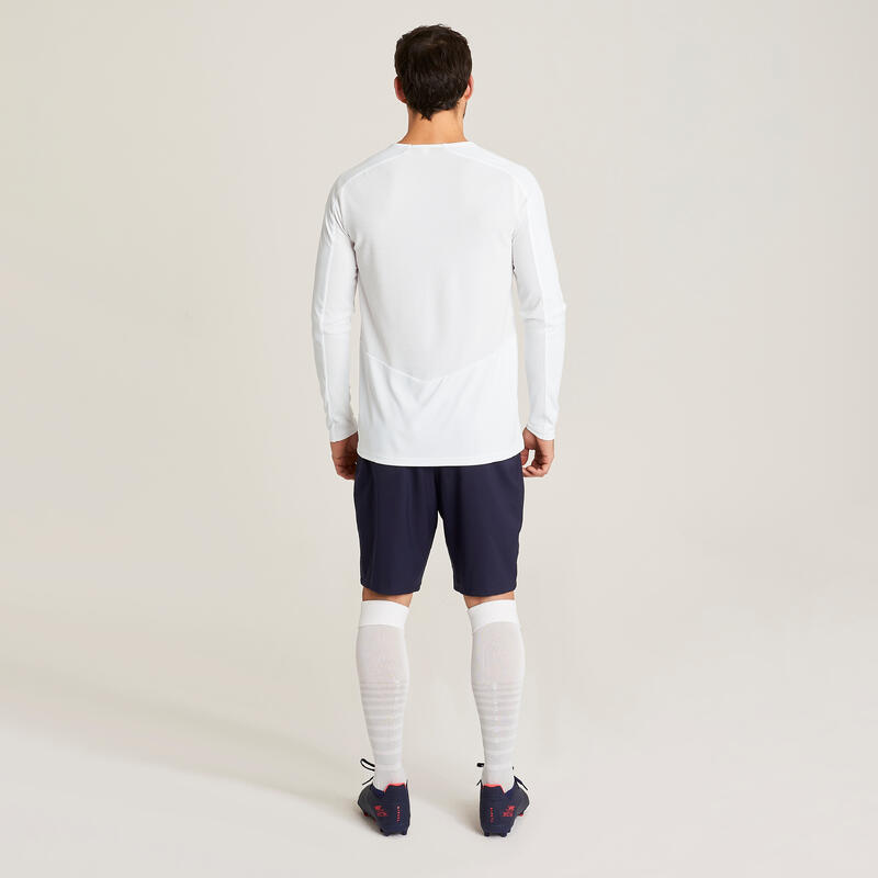 Fotbalový dres s dlouhým rukávem Viralto Club bílý
