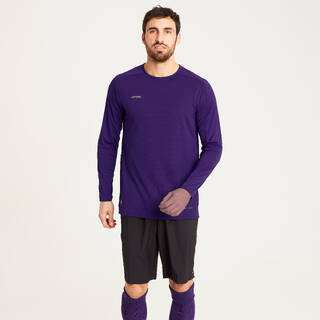 Adult Football Long-Sleeved Jersey Shirt Viralto Club - Purple