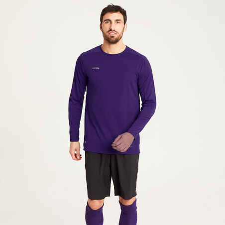 Long-Sleeved Football Shirt Viralto Club - Purple